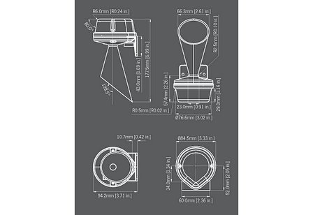 Signal horn IP65