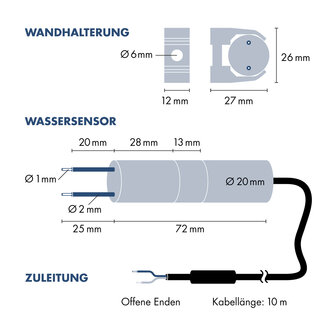 Water level detector WPS1000