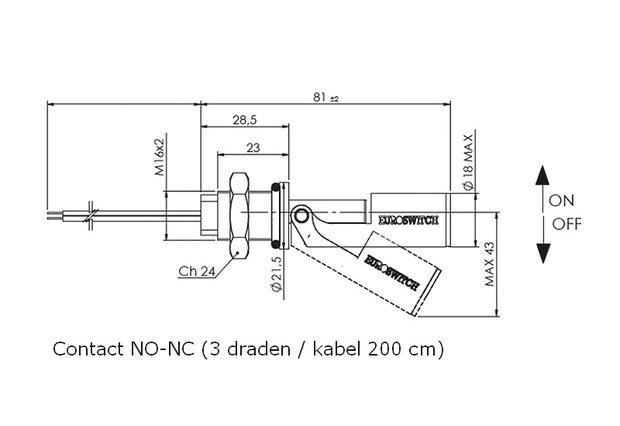 Float switch on/off | P-500