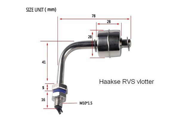 Special stainless steel floats
