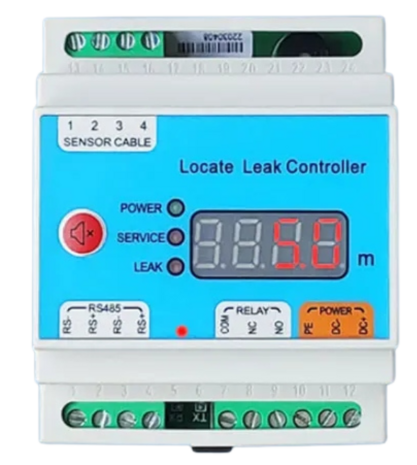 Leak detection system with water detector and sensing cable